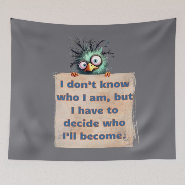 Item preview, Cute green bird holding a quote designed and sold by Szpaku desart .