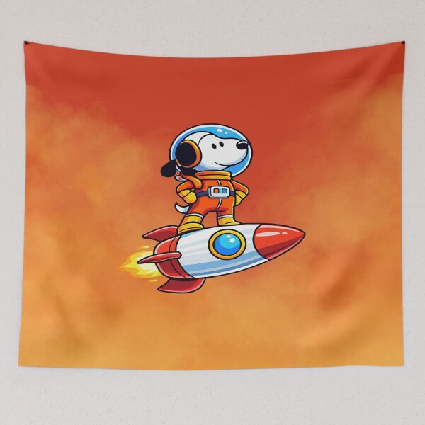Item preview, Blasting off in style | Snoopy Space designed and sold by skkyfaithArtz.