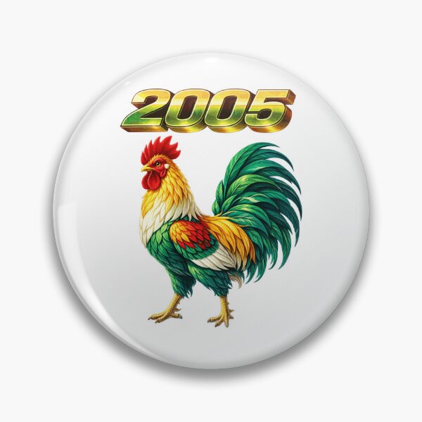 Item preview, 2005 Year of the Rooster Eastern Zodiac Strength Power Design designed and sold by AlexLineArt.