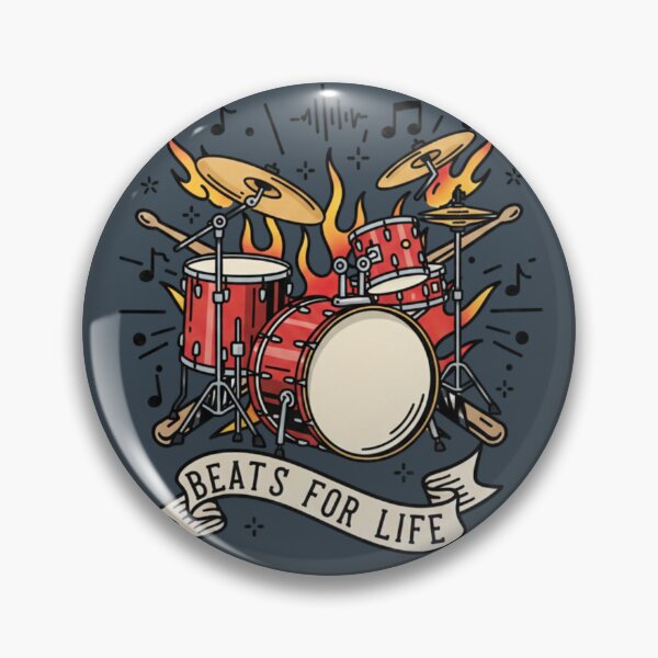 Item preview, Vintage Drummer Tattoo Inspired Artwork designed and sold by Rhythm Thru Art .