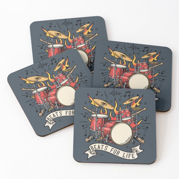Item preview, Vintage Drummer Tattoo Inspired Artwork designed and sold by Rhythm Thru Art .
