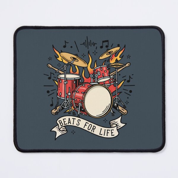 Item preview, Vintage Drummer Tattoo Inspired Artwork designed and sold by Rhythm Thru Art .
