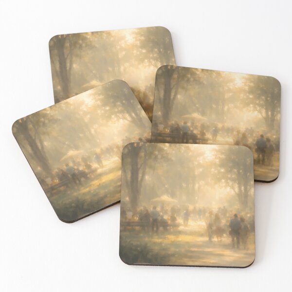 Item preview, Passing Through: Park Scene designed and sold by Calithrae.