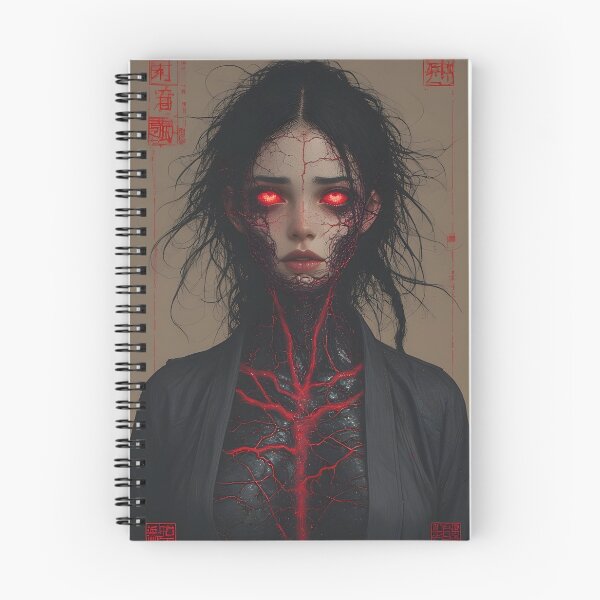 Item preview, Haunted Female Cyberpunk Cyborg designed and sold by Lycanstyle.
