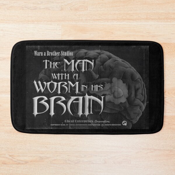 Item preview, The Man with a Worm in his Brain designed and sold by Ghoul Enterprises.