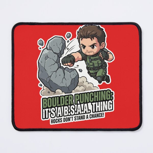 Item preview, Chris Redfield - Boulder Punch - Resident Evil designed and sold by nerdygamespot.