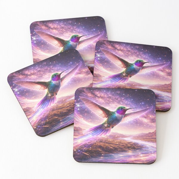 Item preview, Cosmic Hummingbird on an Alien Planet designed and sold by ImaginingNebulae.