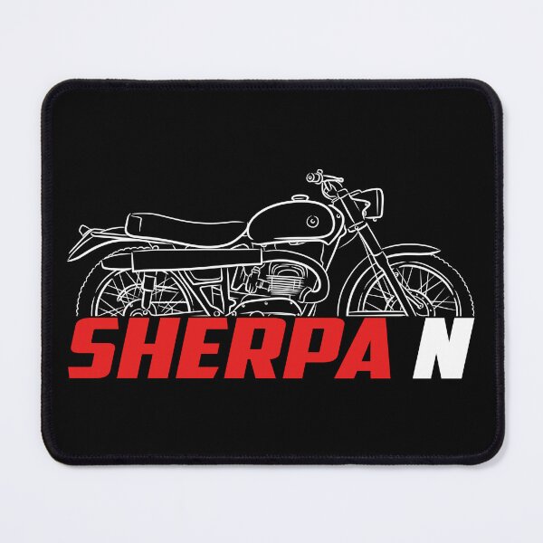 Item preview, Motorcycle Bultaco Sherpa N 200 1963-1965, biker designed and sold by ThrottleArts.