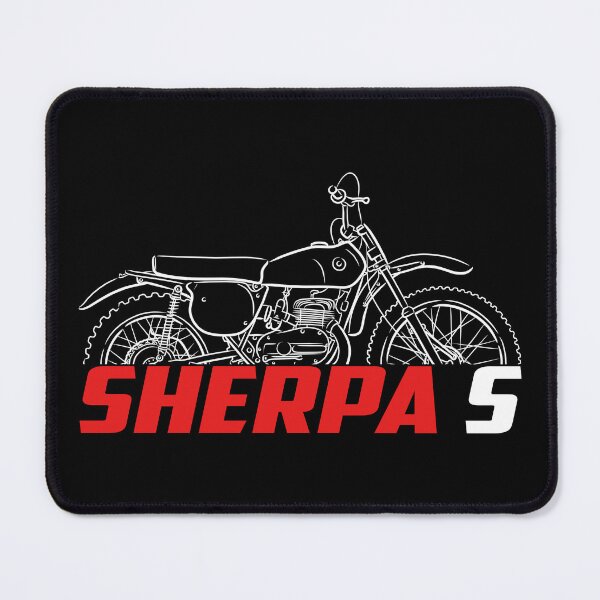 Item preview, Motorcycle Bultaco Sherpa S 100 1962-1970, biker designed and sold by ThrottleArts.