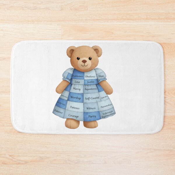 Item preview, Faith in All Parts of My Life is What I Wear, Christian In Progess Bear designed and sold by FaithFancies.