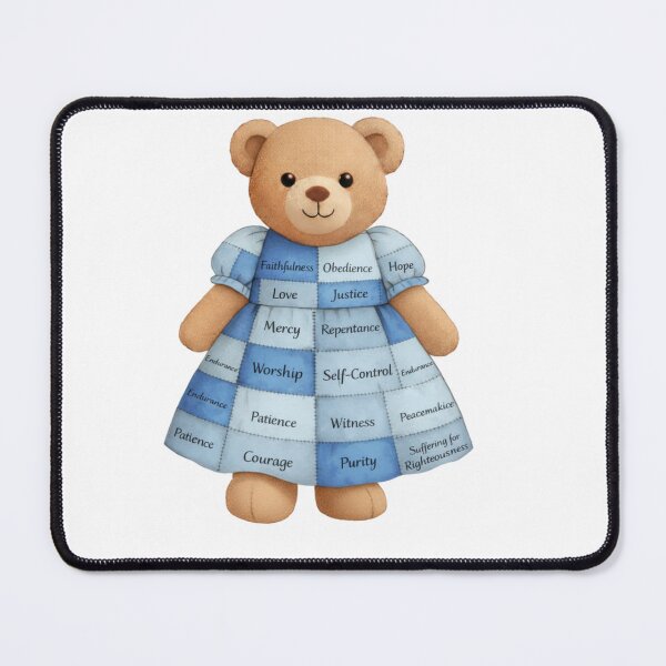 Item preview, Faith in All Parts of My Life is What I Wear, Christian In Progess Bear designed and sold by FaithFancies.