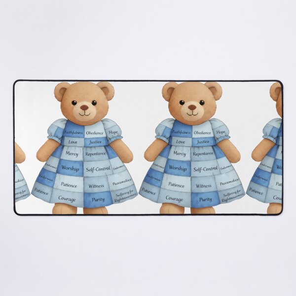 Item preview, Faith in All Parts of My Life is What I Wear, Christian In Progess Bear designed and sold by FaithFancies.