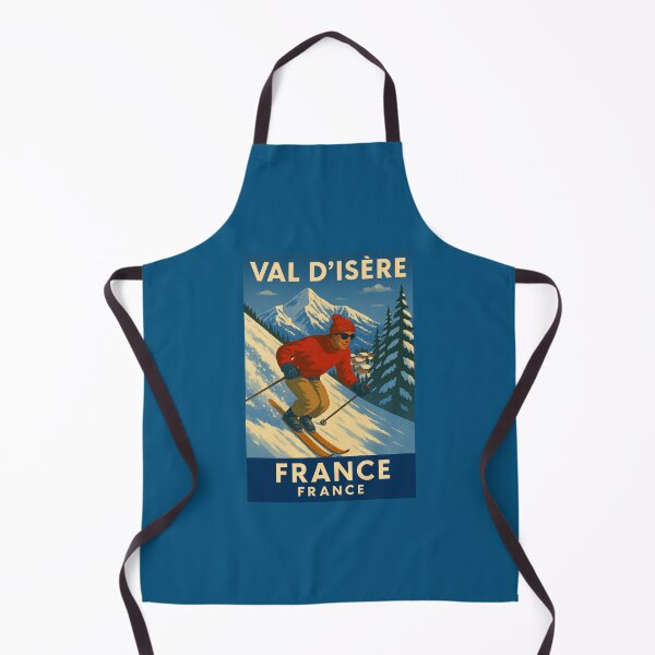 Item preview, Val D'isere France Ski poster designed and sold by Halifaxartguy.