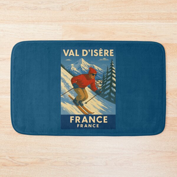 Item preview, Val D'isere France Ski poster designed and sold by Halifaxartguy.