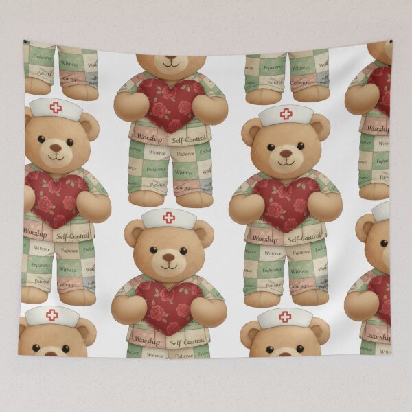 Item preview, Faith at Work What I Wear, Christian Nurse, I love you designed and sold by FaithFancies.