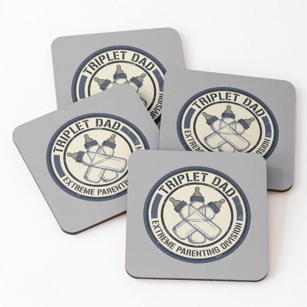 Item preview, Triplet Dad Extreme Parenting Division - Tactical Multiple Dad Gear designed and sold by Dave Dad Unit.