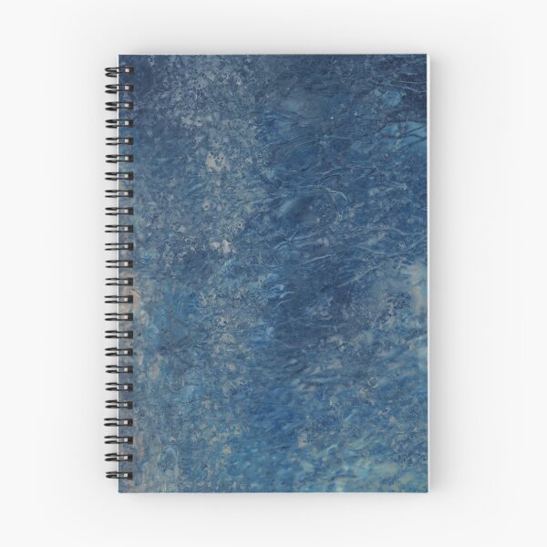 Item preview, Dark blue icy texture designed and sold by KRFNatureGifts.
