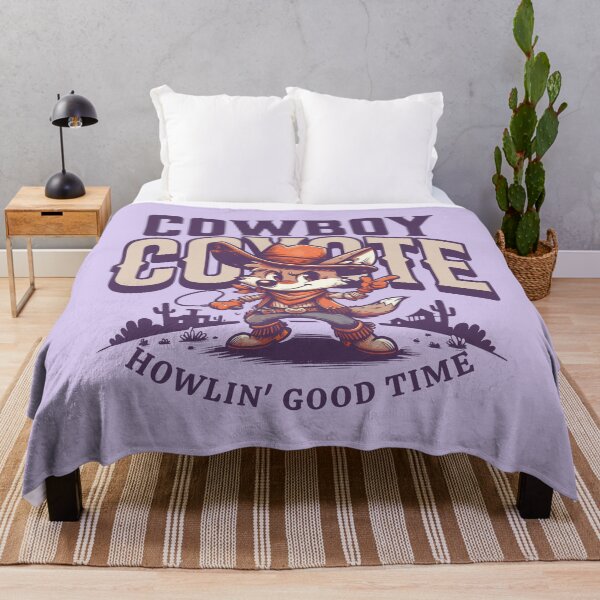 Item preview, Cowboy Coyote Wild West Cartoon Character designed and sold by scooterbaby.