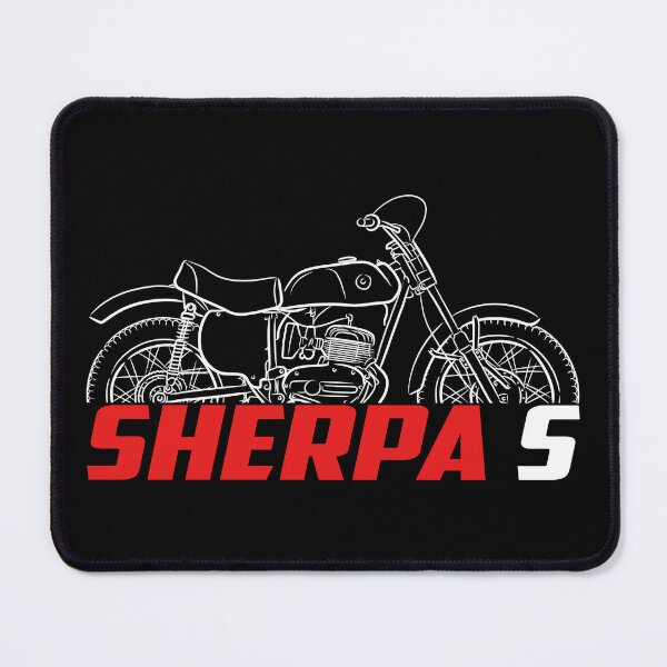 Item preview, Motorcycle Bultaco Sherpa S 200 1962-1969, biker designed and sold by ThrottleArts.