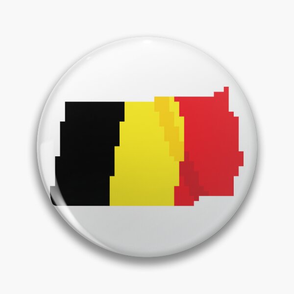 Item preview, Flag of Belgium, a flag with a pixel art designed and sold by massingso.