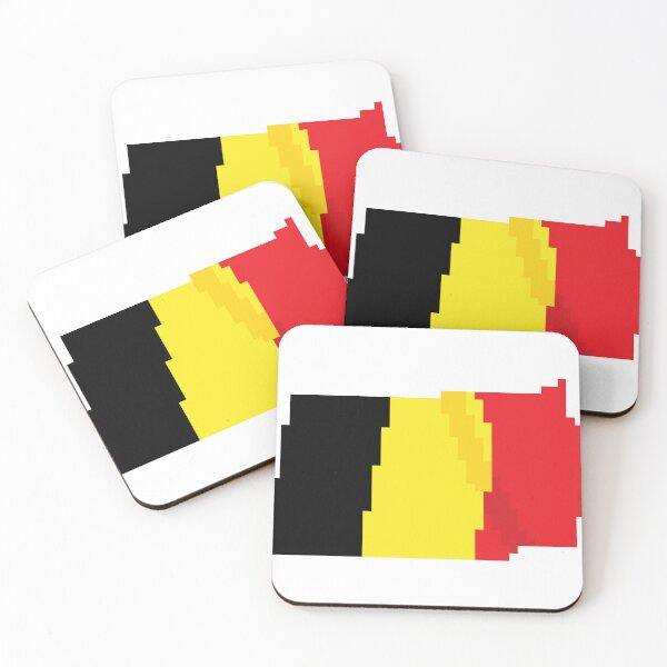 Item preview, Flag of Belgium, a flag with a pixel art designed and sold by massingso.