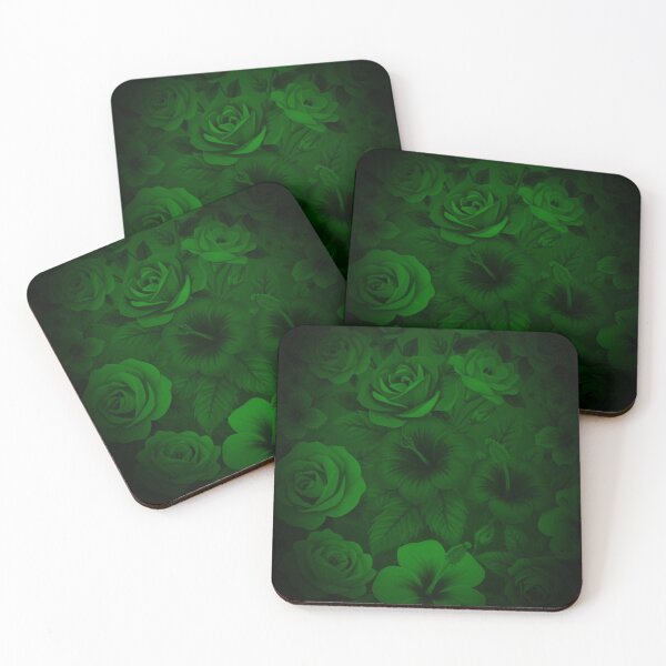 Item preview, Emerald Floral Nightfall designed and sold by djfMerch.