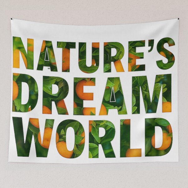 Item preview, Nature’s Dreamworld – Tropical Orange Art designed and sold by Nature’s Dreamworld.
