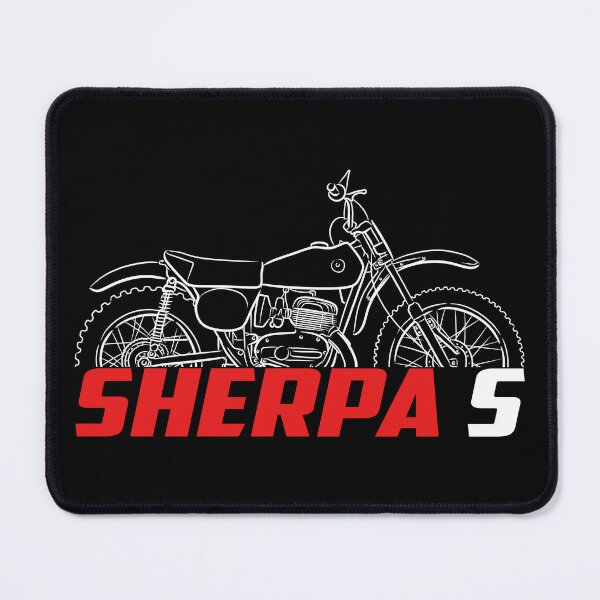 Item preview, Motorcycle Bultaco Sherpa S Mk2 125 1970-1972, biker designed and sold by ThrottleArts.