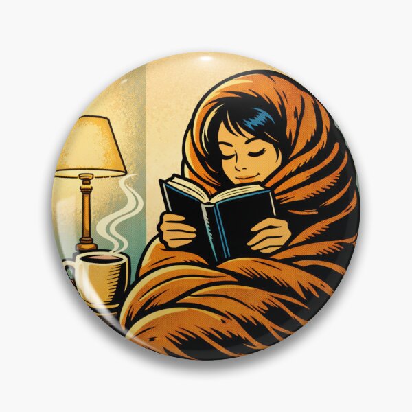 Item preview, Book Lover Lofi Girl – Wrapped in Pages – Gift for Book Lovers • Retro Comics • Vintage Halftone designed and sold by JacobKAurumhead.