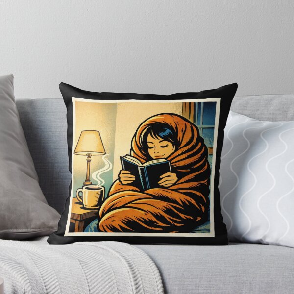 Item preview, Book Lover Lofi Girl – Wrapped in Pages – Gift for Book Lovers • Retro Comics • Vintage Halftone designed and sold by JacobKAurumhead.