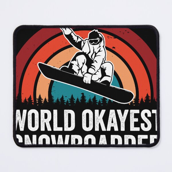 Item preview, Retro Snowboarding Adventure & Mountain Vibe designed and sold by Zakaria Elabadaoui.