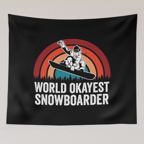Item preview, Retro Snowboarding Adventure & Mountain Vibe designed and sold by Zakaria Elabadaoui.