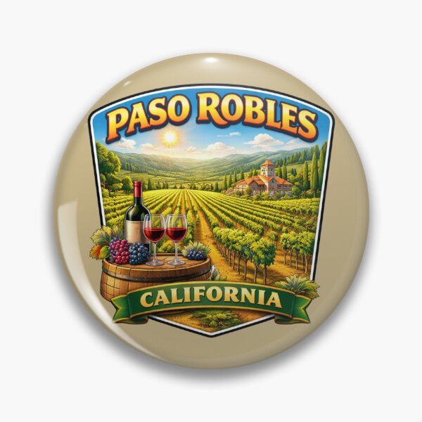Item preview, Paso Robles, California designed and sold by Myra365Art.