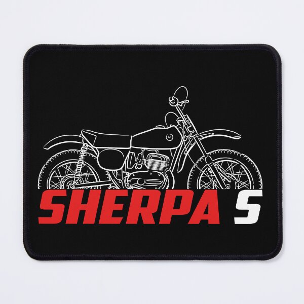 Item preview, Motorcycle Bultaco Sherpa S Mk2 175 1970-1972, biker designed and sold by ThrottleArts.