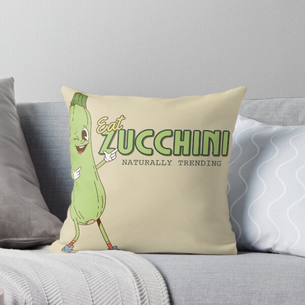 Item preview, Eat Zucchini – Retro Modern Vintage Ad designed and sold by smeraldosecrets.