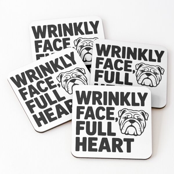 Item preview, Wrinkly Face Full Heart designed and sold by theartfulaspie.