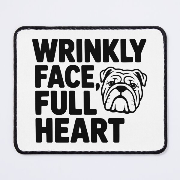 Item preview, Wrinkly Face Full Heart designed and sold by theartfulaspie.