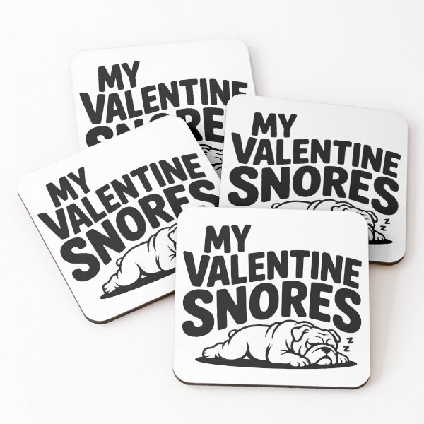 Item preview, My Valentine Snores designed and sold by theartfulaspie.