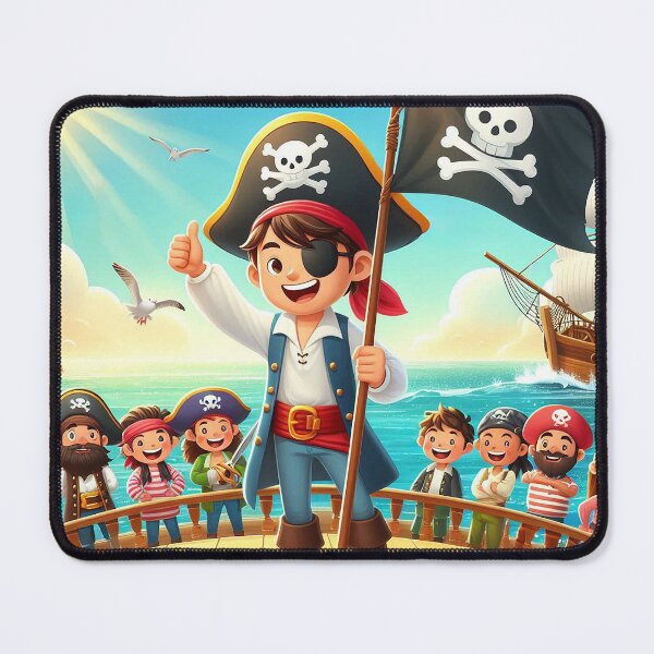 Item preview, Young Pirate Leader designed and sold by nikkolaus.