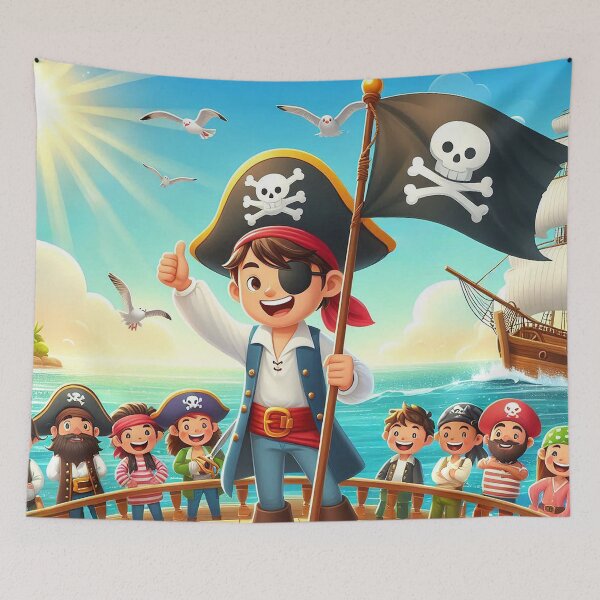 Item preview, Young Pirate Leader designed and sold by nikkolaus.