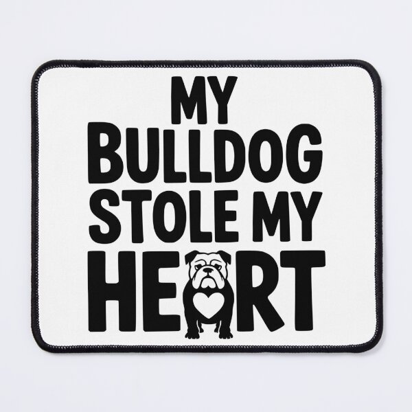 Item preview, My Bulldog Stole My Heart designed and sold by theartfulaspie.