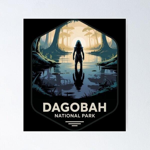 Item preview, Dagobah National Park Classic Swamp Planet designed and sold by Alwaleed112.