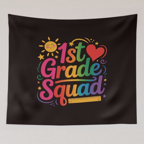 Item preview, 1st First Grade Squad Student Teacher Gift Back to School designed and sold by MichaelStalkas.