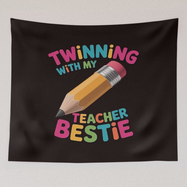Item preview, Twin Day Friends Teacher Twinning with My Bestie designed and sold by MichaelStalkas.