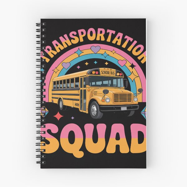Item preview, Transportation Squad Bus Aide Back to School designed and sold by Vexat062Art.
