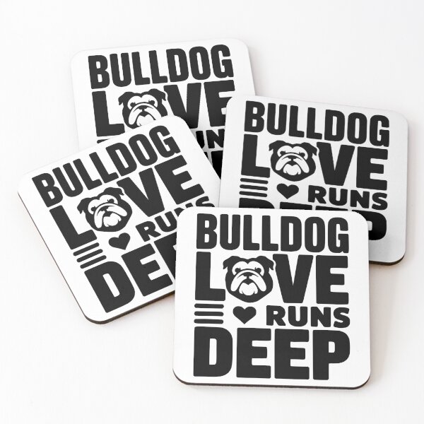 Item preview, Bulldog Love Runs Deep designed and sold by theartfulaspie.