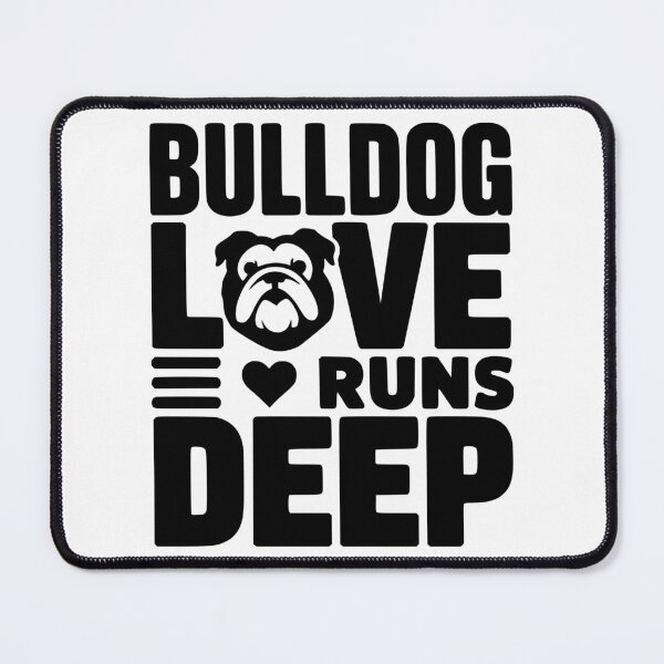 Item preview, Bulldog Love Runs Deep designed and sold by theartfulaspie.