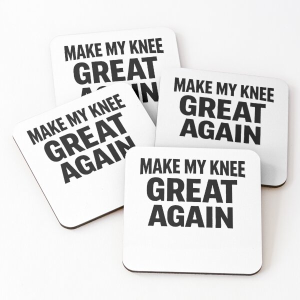 Item preview, Funny Knee Recovery Humor Make My Knee Great Again,Retro Knee Pain Joke designed and sold by AsturShop.