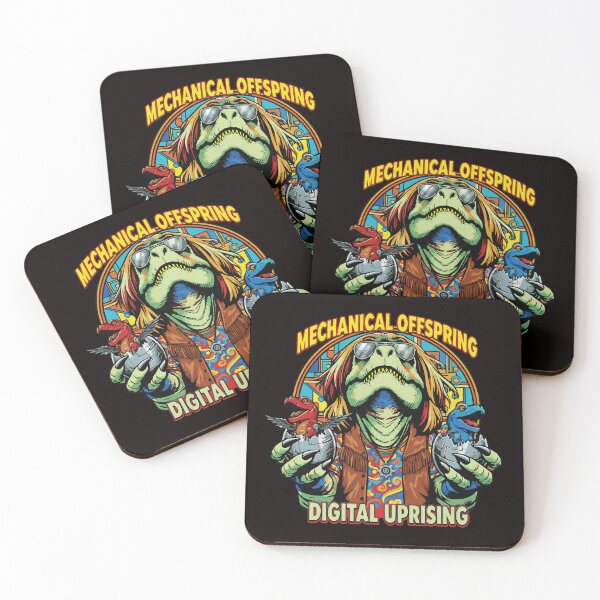 Item preview, T-Rex Hippie & Digital Uprising Pop Art designed and sold by Virtualstars.