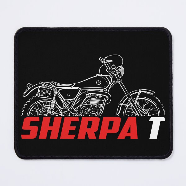 Item preview, Motorcycle Bultaco Sherpa T 125 1976-1980, biker designed and sold by ThrottleArts.
